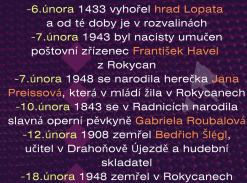 Regionální výročí