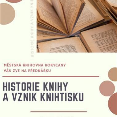 Historie knihy a vznik knihtisku