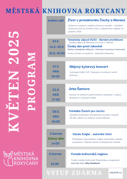 Program květen 2025