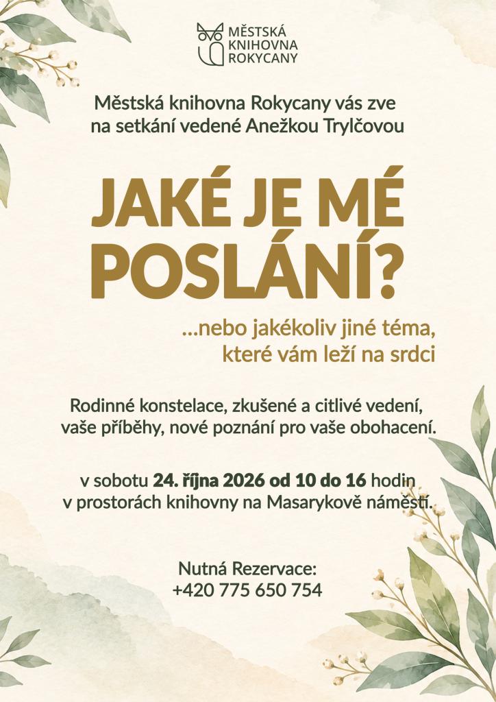 Jaké je mé poslání?